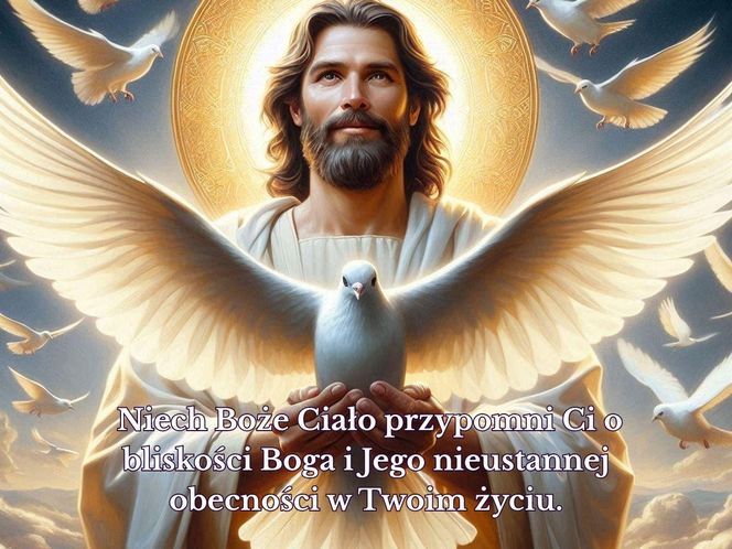 Kartki na Boże Ciało