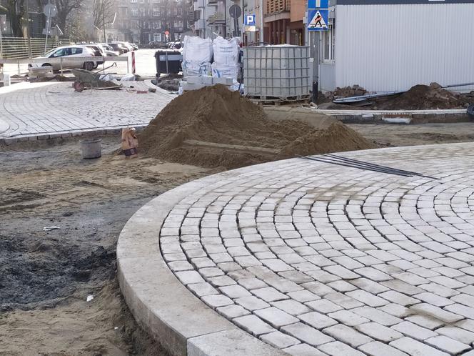 Przebudowa ulic na Turzynie - luty 2022
