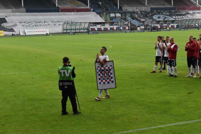 Igor Angulo pożegnał się z kibicami Górnika Zabrze