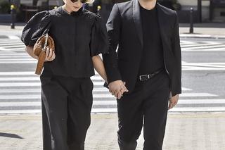 Barys Szyc na pogrzebie Arkadiusza Tomiaka