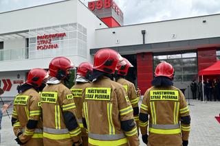 W Koszalinie otwarto nową siedzibę straży pożarnej. Pomieści 12 samochodów 