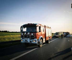 śmierć motocyklisty na A2