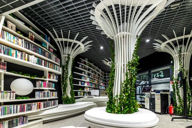 Metroteka – biblioteka na stacji metra M2 Kondratowicza w Warszawie