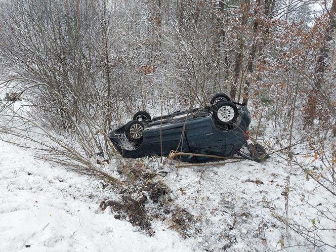 Wypadek na trasie Starachowice- Lubienia 24.11.22