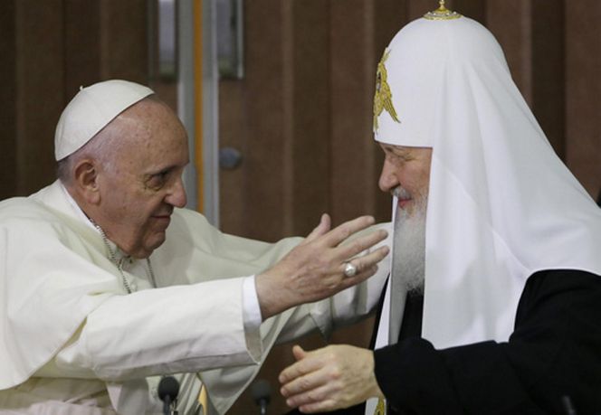 Światowi przywódcy u boku papieża Franciszka