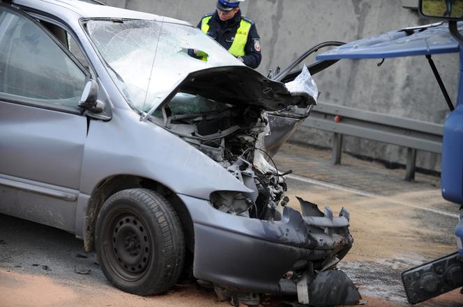 Wypadek na Zakopiance Lubien