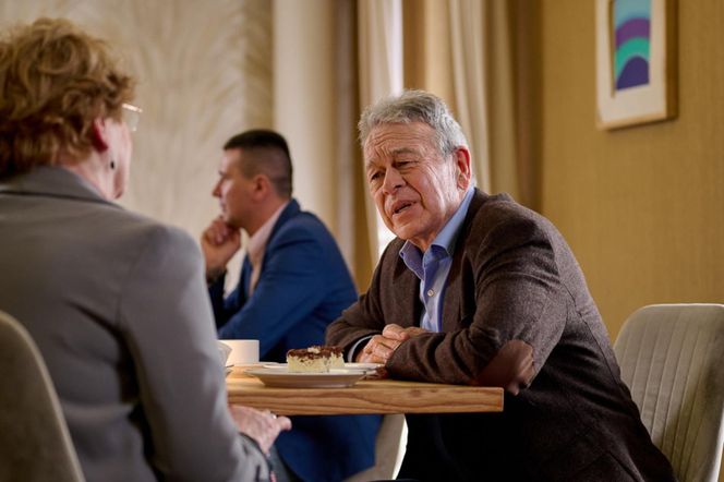 Na Wspólnej odc. 4013. Witold Strzelecki (Roch Siemianowski), Krystyna Agier (Małgorzata Knothe)