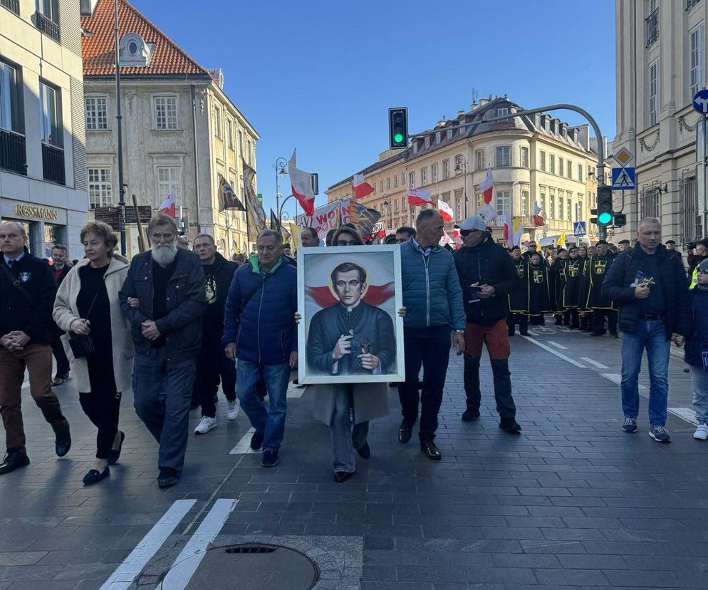 Marsz Papieski, ks. Popiełuszko