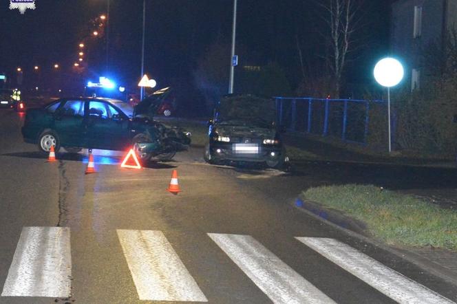 Zamość: Wypadek drogowy  na ulicy Śląskiej. Doszło do wymuszenia pierwszeństwa