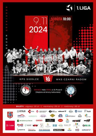 Siatkarskie derby Mazowsza. KPS Siedlce zagra z Czarnymi Radom