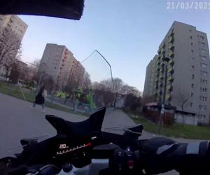 Szalony pościg ulicami Krakowa