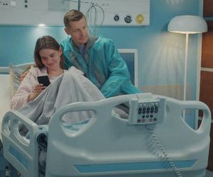 M jak miłość odc. 1878. Franka (Dominika Kachlik), Paweł (Rafał Mroczek)