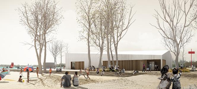 Plaża miejska w Giżycku 