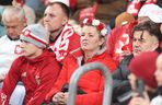 Kibice na meczu Polska -Nowa Zelandia na Stadionie Śląskim