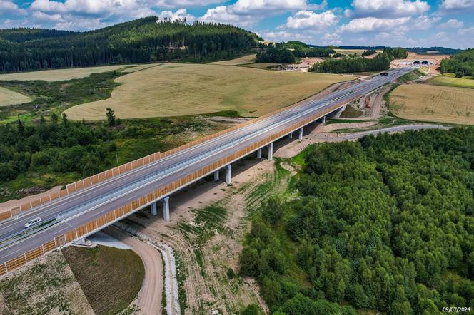 Tak wygląda 16-km odcinek S3 Bolków - Kamienna Góra