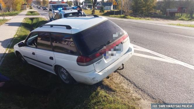 Kompletnie pijany wpadł do rowu! W alkomacie brakło skali!