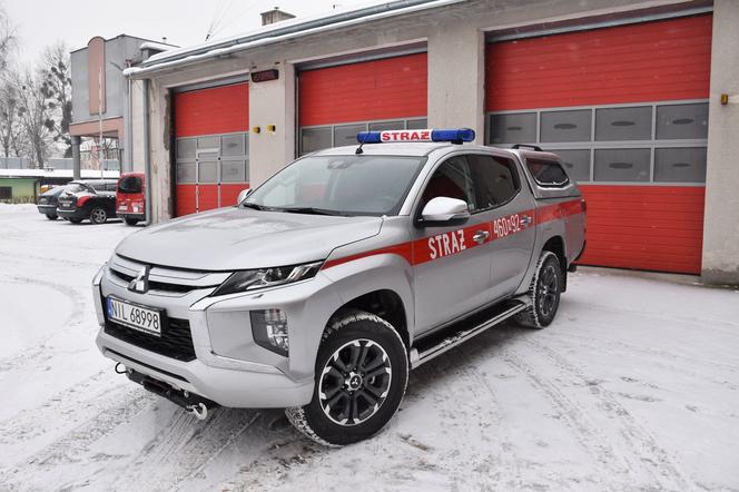 Nowy samochód operacyjny dla iławskich strażaków