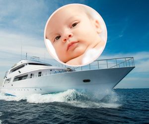Niemowlę z własnym jachtem? Ojców małego Romeo stać na taki prezent