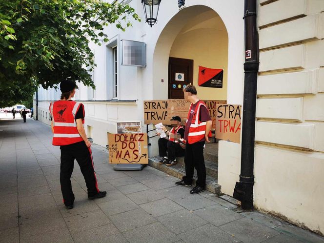 Bunt studentów na UW. Okupują siedzibę samorządu na Krakowskim Przedmieściu