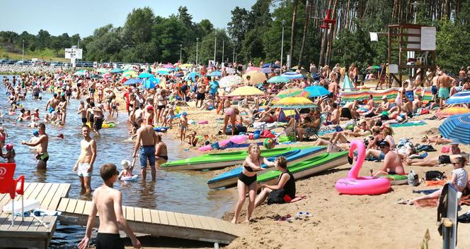 Zalew w Morawicy koło Kielc jak letnia oaza