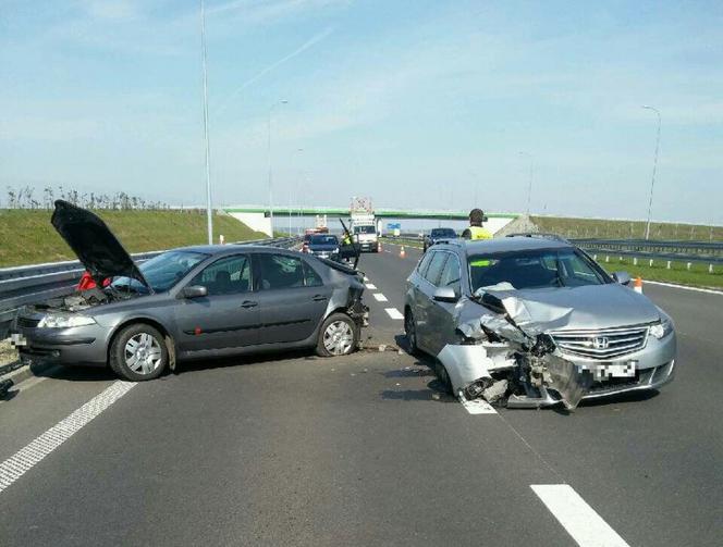 Wypadek na A4 na Podkarpaciu