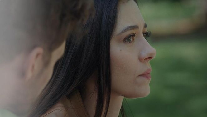 M jak miłość odc. 1884. Iza (Adriana Kalska), Marcin (Mikołaj Roznerski)