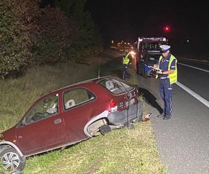 Groźny wypadek na DK46 pod Lubeckiem. 38-letni kierujący oplem trafił do szpitala