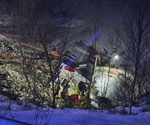 Katastrofa autokaru w Norwegii