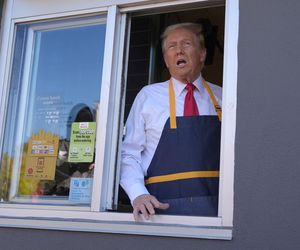 Donald Trump smażył frytki w McDonaldzie. Zrobiłem to, bo Kamala Harris kłamie