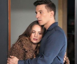 Barwy szczęścia odc. 3179. Oliwka (Wiktoria Gąsiewska), Tomasz Kępski (Jakub Sokołowski) 