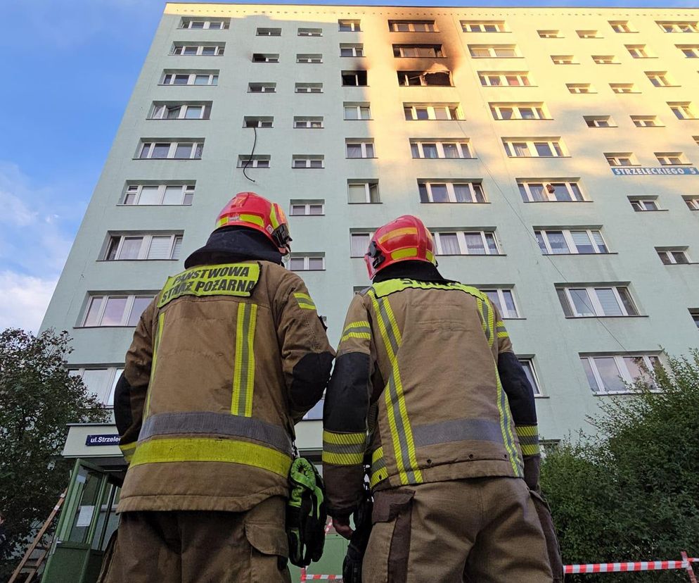 Warszawa. Tragiczny pożar mieszkania na Ursynowie. Nie żyje jedna osoba