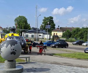 Wypadek nastolatka na hulajnodze w Mircu