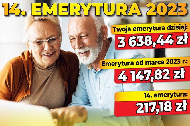 14. emerytura 2023