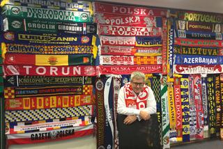 Nasz szalikowiec w Brukseli