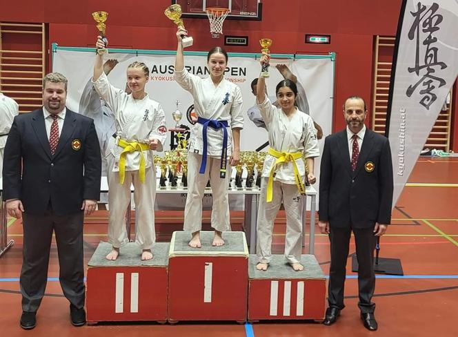 AUSTRIAN OPEN i 8 medali dla zawodników Kaliskiego Klubu Karate Kyokushinkai.