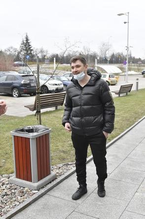 Zenek Martyniuk dowiózł syna do sądu