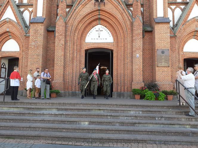 Odsłonięcie tablicy upamiętniającej 100-lecie Cudu nad Wisłą