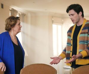 Barwy szczęścia odc. 3215. Józefina Rawiczowa (Elżbieta Jarosik), Cezary (Marcel Opaliński)