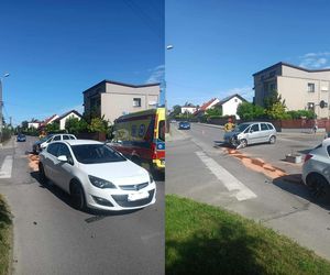 Zderzenie dwóch samochodów osobowych w Tarnowie. Jednak osoba trafiła o szpitala
