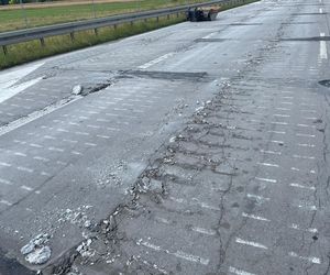 Remont betonowej S8 Polichno - Studzianki