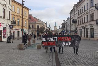 Marsz przeszedł spod lubelskiego ratusza do Polskiego Związku Łowieckiego