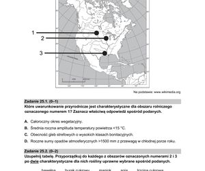 Matura 2025 geografia - odpowiedzi, arkusz CKE  CKE 15.05.2025 - Formuła 2015	