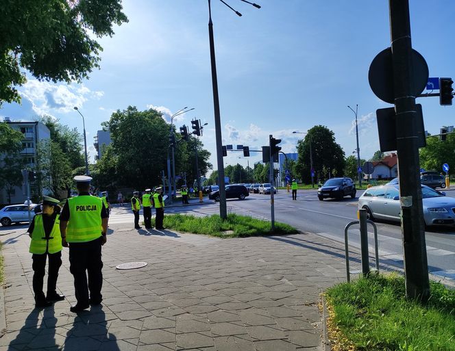 Mazowieccy policjanci rywalizowali o to kto najlepiej kieruje ruchem