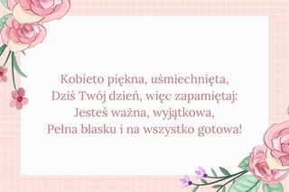 Życzenia na Dzień Kobiet - krótkie i miłe