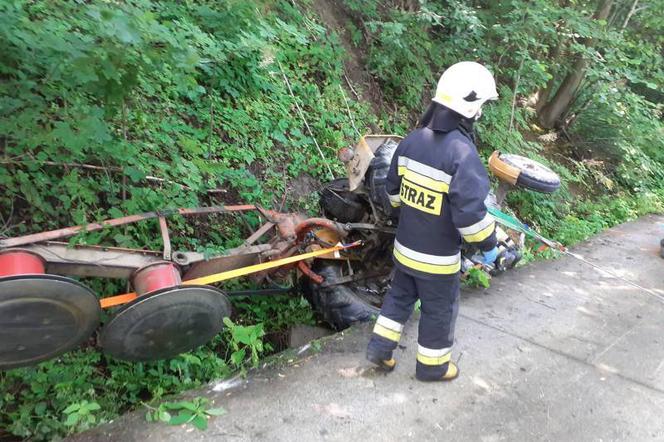 Uwaga przy pracach polowych.  Wypadków nadal jest dużo.