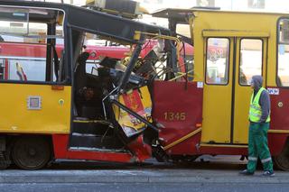 Zderzenie tramwajów w Al. Jerozolimskich