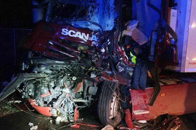Wypadek na S7 w Skarżysku-Kamiennej