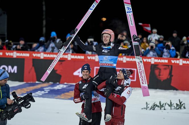 Dawid Kubacki, Kamil Stoch, Piotr Żyła