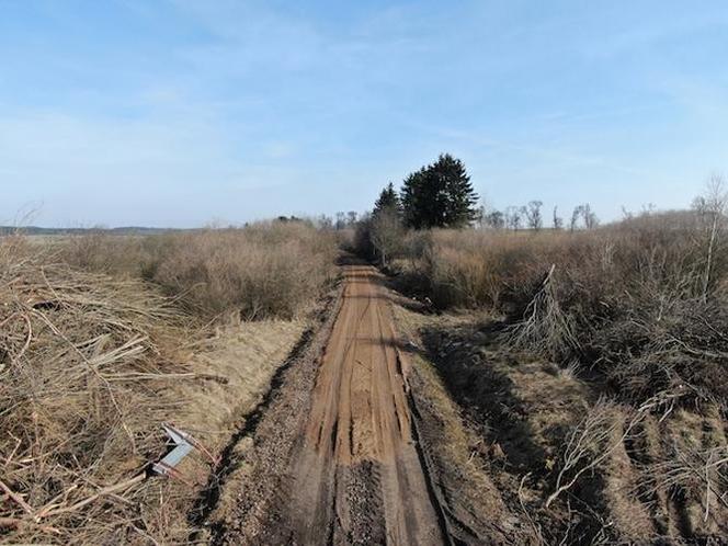 Budowa ścieżki rowerowej ze Szczytna do Dźwierzut [ZDJĘCIA]