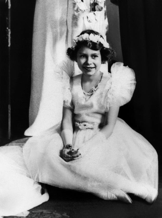 Królowa Elżbieta II jako dziecko